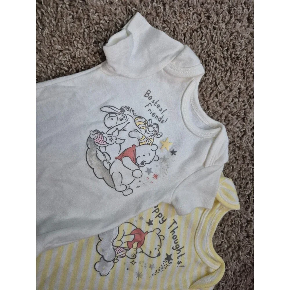Disney baby bodysuits size 0-3 months